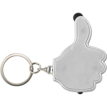 Promotional Thumbs Up Stylus Pen & Light Keyring-BOUNCE CREATIVE DESIGNS