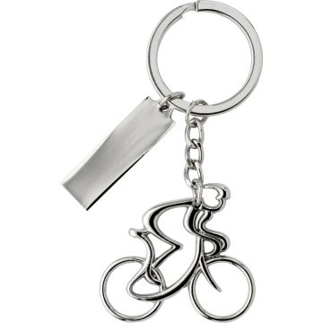 Nickel plated keychain