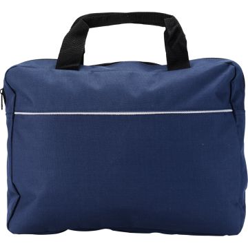 White Stripe Document bag