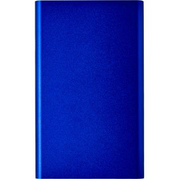 Aluminium power bank Cobalt blue - 1 Bounce Creative Designs