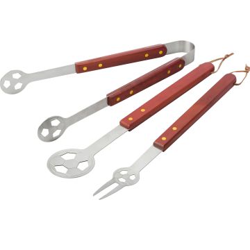 Barbecue set apron, Football