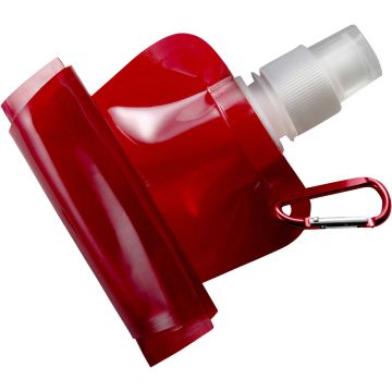 Foldable water bottle 420ml Red - 1 Bounce Creative Designs