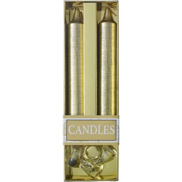 Christmas Candles & Holder Gift Set