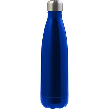 Stainless steel double walled bottle 500ml Blue - 1 Bounce Creative Designs