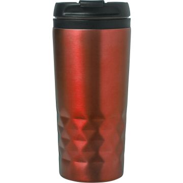 Steel travel mug 300ml Red - 1 Bounce Creative Designs