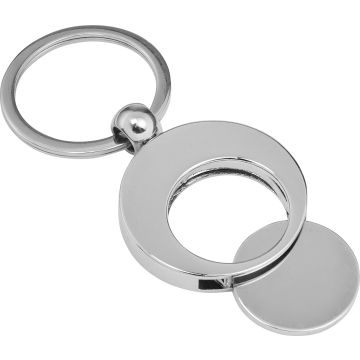 Premium Metal Shopping Trolley Coin Keyring