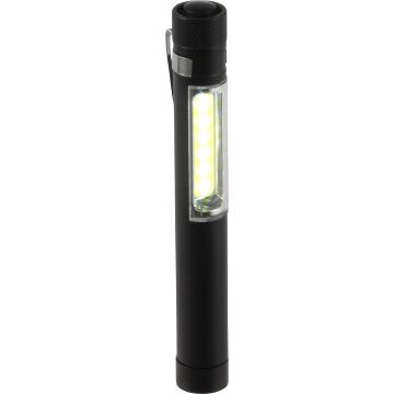 Promotional Metal COB Flashlight with Magnet & Clip