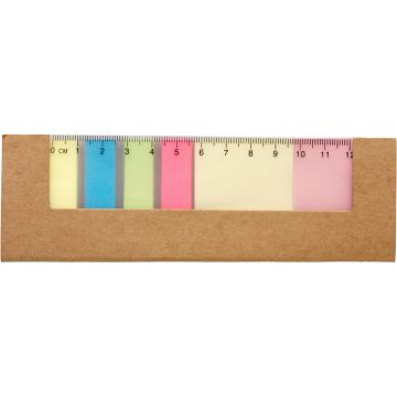 Sticky Notes & Ruler in Card Cover