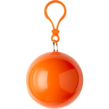 Poncho in a plastic ball Orange - 1 Bounce Creative Designs