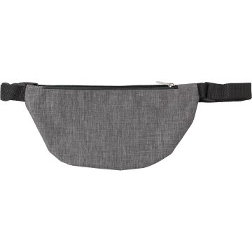 Two Zipped Pocket Polyester (300D) waist bag