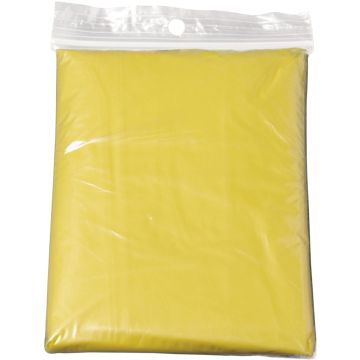 Foldable poncho Yellow - 1 Bounce Creative Designs