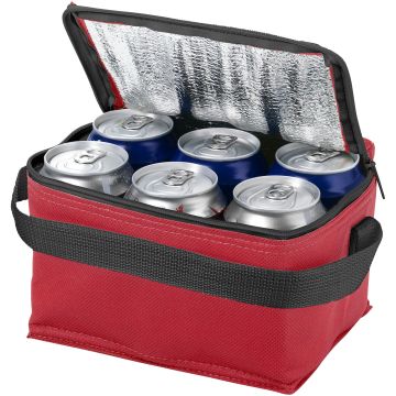 Spectrum 6can cooler bag Red - 1 Bounce Creative Designs