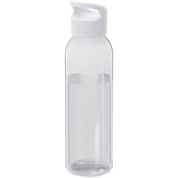 Sky 650 ml Tritan water bottle White - 1 Bounce Creative Designs