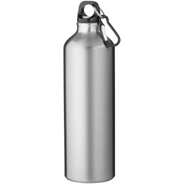 Pacific 770 ml sport bottle with carabiner Silver - 1 Bounce Creative Designs