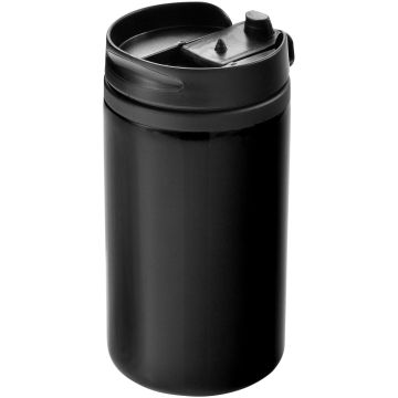 Mojave 300 ml insulated tumbler Solid black - 1 Bounce Creative Designs