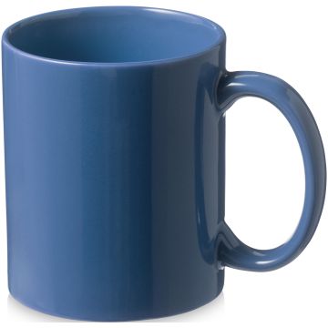 Santos 330 ml ceramic mug Blue - 1 Bounce Creative Designs