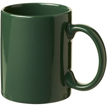 Santos 330 ml ceramic mug Green - 1 Bounce Creative Designs