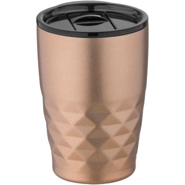 Geo 350 ml copper vacuum insulated tumbler Copper - 1 Bounce Creative Designs