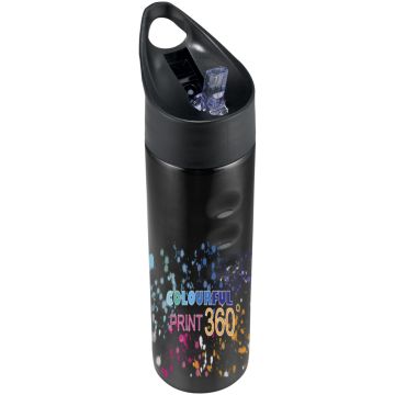 Trixie 750 ml stainless steel sport bottle Solid black - 1 Bounce Creative Designs