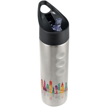 Trixie 750 ml stainless steel sport bottle Silver - 1 Bounce Creative Designs