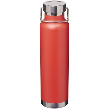 Thor 650 ml copper vacuum insulated sport bottle Red - 1 Bounce Creative Designs