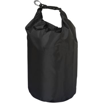 Survivor 5 litre waterproof rolldown bag Solid black - 1 Bounce Creative Designs