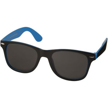 Sun Ray sunglasses with two coloured tones Process blue  solid black - 1 Bounce Creative Designs
