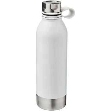 Perth 740 ml stainless steel sport bottle White - 1 Bounce Creative Designs