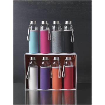 Bodhi 500 ml glass sport bottle Lime green - 1 Bounce Creative Designs