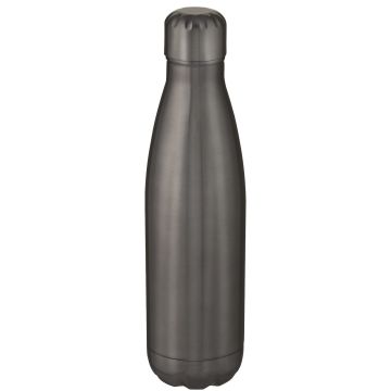 Cove 500 ml vacuum insulated stainless steel bottle Titanium - 1 Bounce Creative Designs