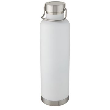 Thor 1 L copper vacuum insulated sport bottle White - 1 Bounce Creative Designs