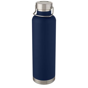 Thor 1 L copper vacuum insulated sport bottle Dark blue - 1 Bounce Creative Designs