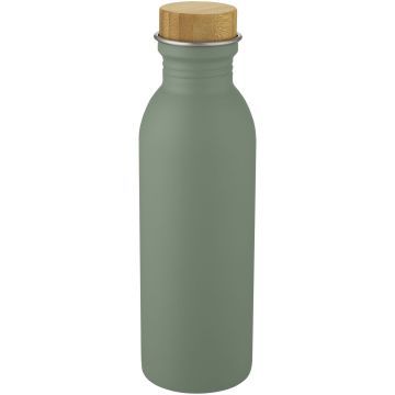 Kalix 650 ml stainless steel water bottle Heather green - 1 Bounce Creative Designs