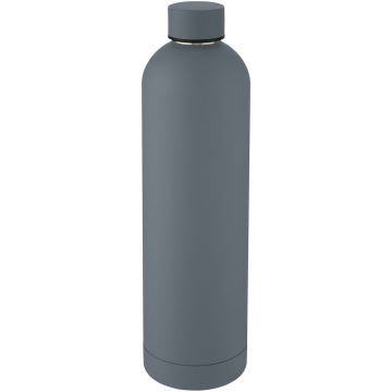 Spring 1 L copper vacuum insulated bottle Dark grey - 1 Bounce Creative Designs