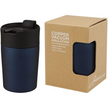 Jetta 180 ml copper vacuum insulated tumbler Blue - 1 Bounce Creative Designs