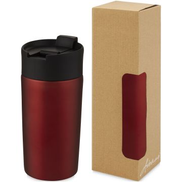 Jetta 330 ml copper vacuum insulated tumbler Red - 1 Bounce Creative Designs