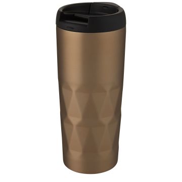 Prism 450 ml copper vacuum insulated tumbler Copper - 1 Bounce Creative Designs