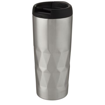 Prism 450 ml copper vacuum insulated tumbler Silver - 1 Bounce Creative Designs