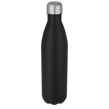 Cove 750 ml vacuum insulated stainless steel bottle Solid black - 1 Bounce Creative Designs