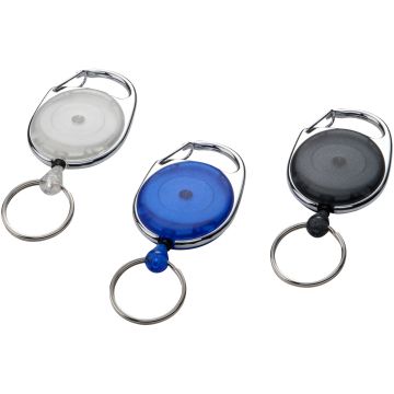 Gerlos roller clip keychain White - 1 Bounce Creative Designs