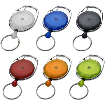 Gerlos roller clip keychain Red - 1 Bounce Creative Designs