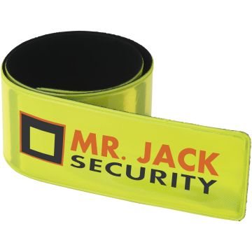 Hitz Reflective Safety Slap Arm Wrap Yellow - 1 Bounce Creative Designs