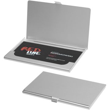 Shanghai Metal Business Card Holder Silver - 1 Bounce Creative Designs