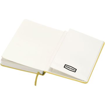 Classic A5 hard cover notebook Yellow - 1 Bounce Creative Designs