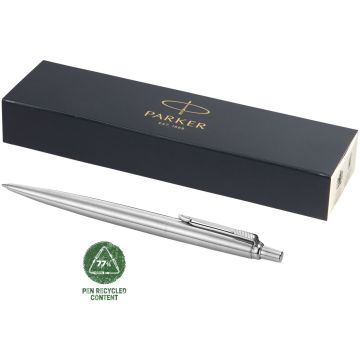 Parker Jotter Steel Ballpoint Pen Black Ink Steel - 1 Bounce Creative Designs
