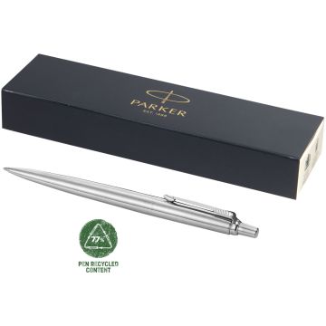 Parker Jotter Steel Ballpoint Pen Blue Ink Steel - 1 Bounce Creative Designs