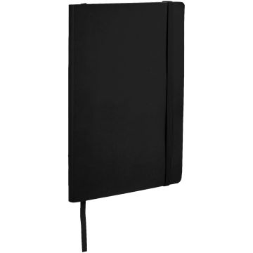 Classic A5 soft cover notebook Solid black - 1 Bounce Creative Designs