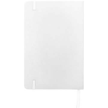 Spectrum A5 hard cover notebook White - 1 Bounce Creative Designs