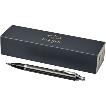 IM ballpoint pen Solid black  chrome - 1 Bounce Creative Designs
