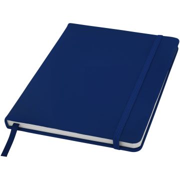Spectrum A5 notebook with blank pages Navy - 1 Bounce Creative Designs